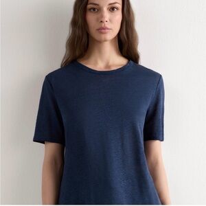 intimissimi Navy Short Sleeve Crewneck Tee